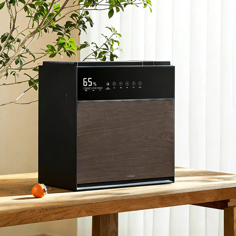 Large Capacity Cool Evaporative Humidifier, Quiet Mist-Free Humidifier for Home