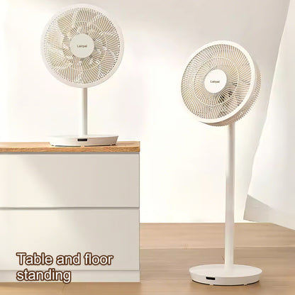 Smart Standing Air Circulator Fan, Quiet Floor Fan for Living Room and Home