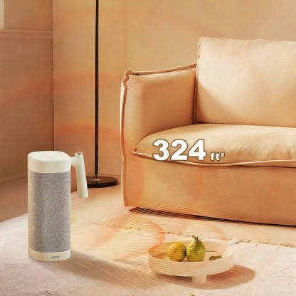 Energy Efficient Fast Heating Space Heater, Portable Bathroom Electric Heater