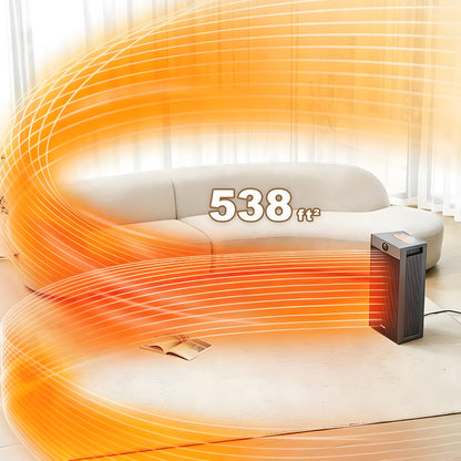 Graphene Space Heater with Humidification, Fast Heating Whole Room Electric Heater