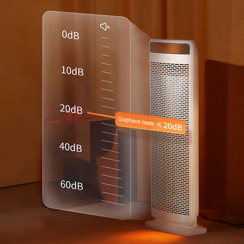 Graphene Space Heater for Large Rooms, Fast Heating Energy Saving Electric Heater