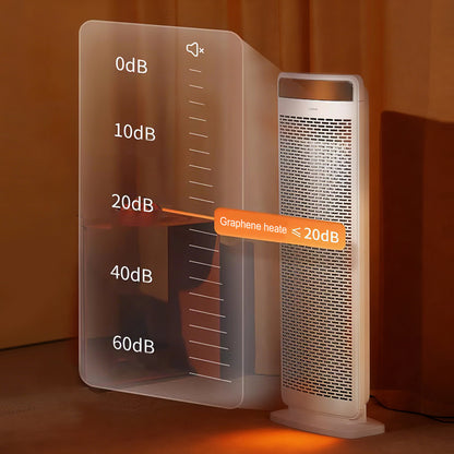 Graphene Space Heater for Large Rooms, Fast Heating Energy Saving Electric Heater