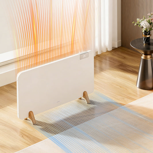 Inverter Baseboard Heater, Wall-Mounted Constant Temperature Heater for Bedroom