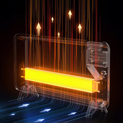 Inverter Baseboard Heater, Wall-Mounted Constant Temperature Heater for Bedroom