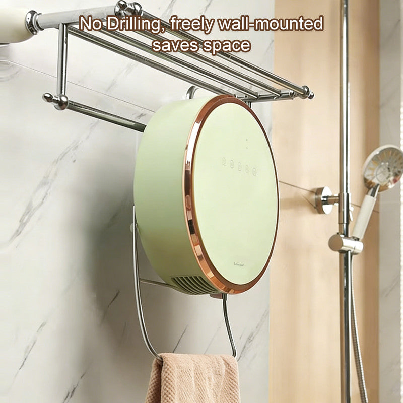 Wall-Mounted Bathroom Fan Heater, Portable Space Heater for Bedroom and Bathroom